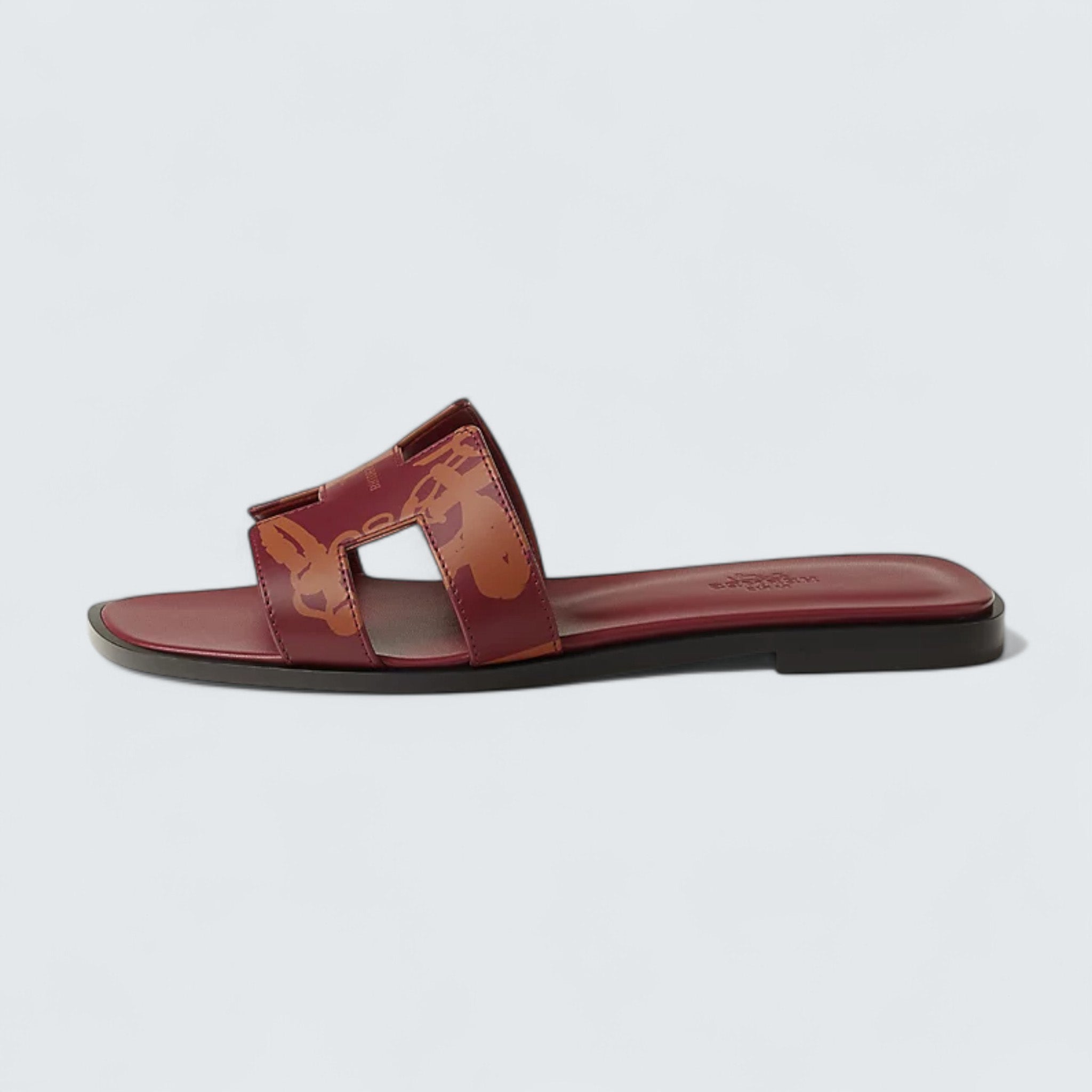 Oran Sandals 'Rouge H / Naturel'