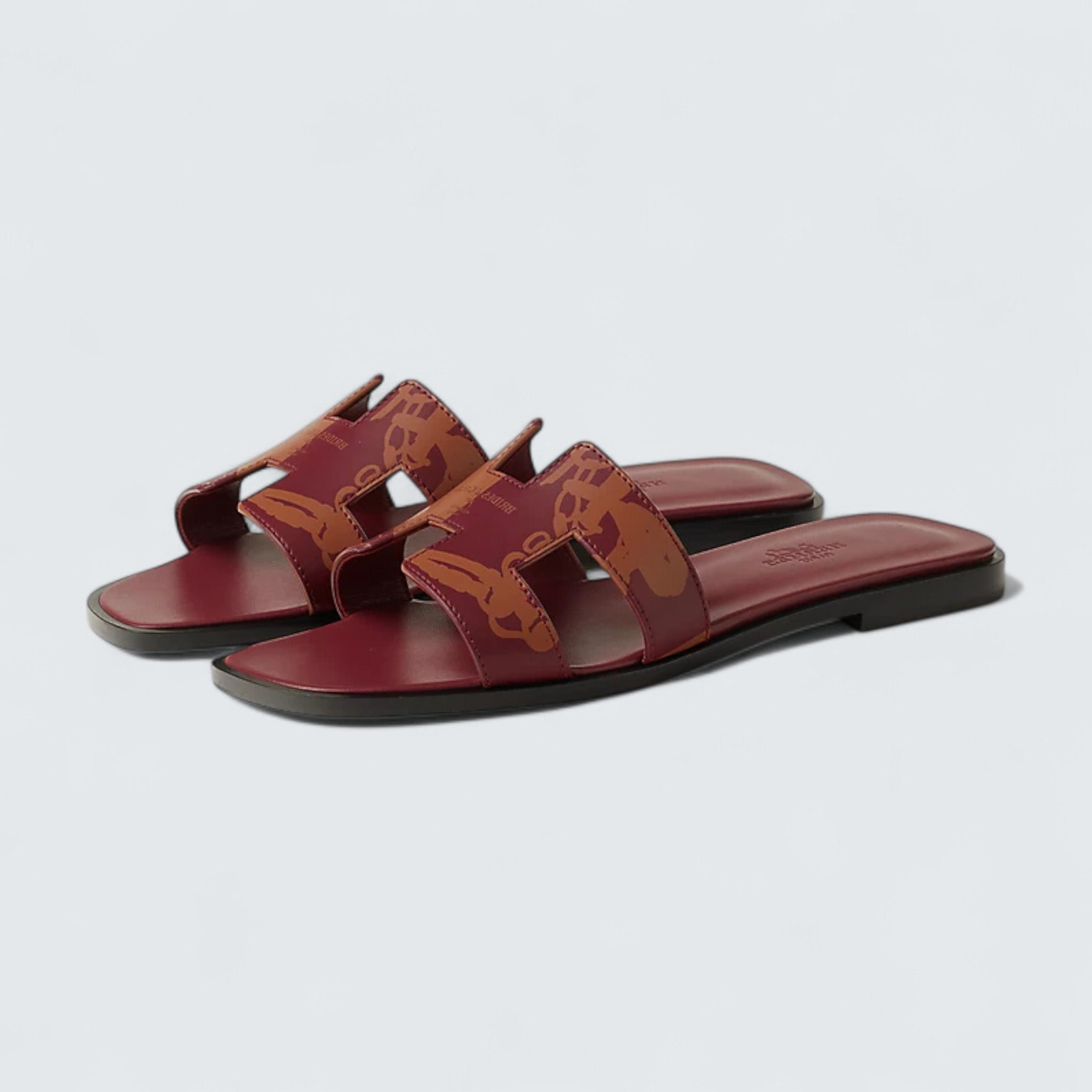 Oran Sandals 'Rouge H / Naturel'