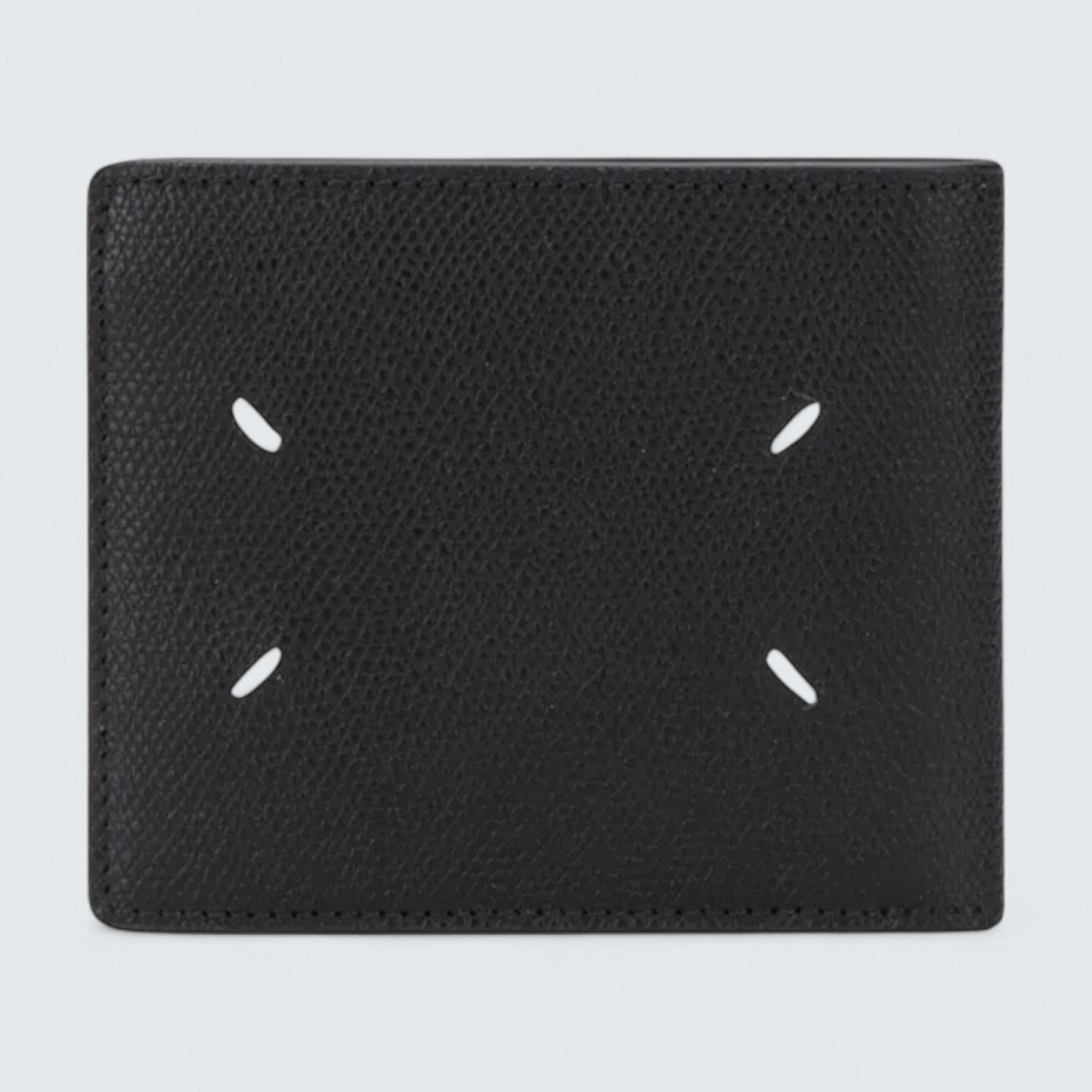 Stitched Bifold Wallet 'Black'