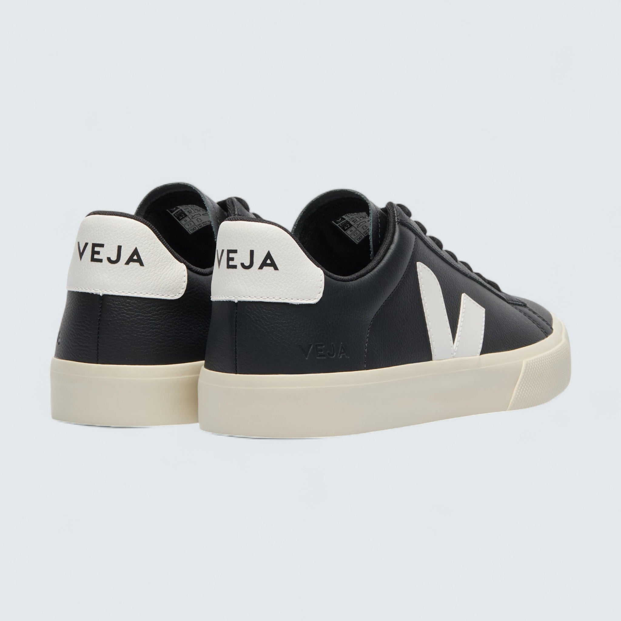 Campo Leather 'Black White'