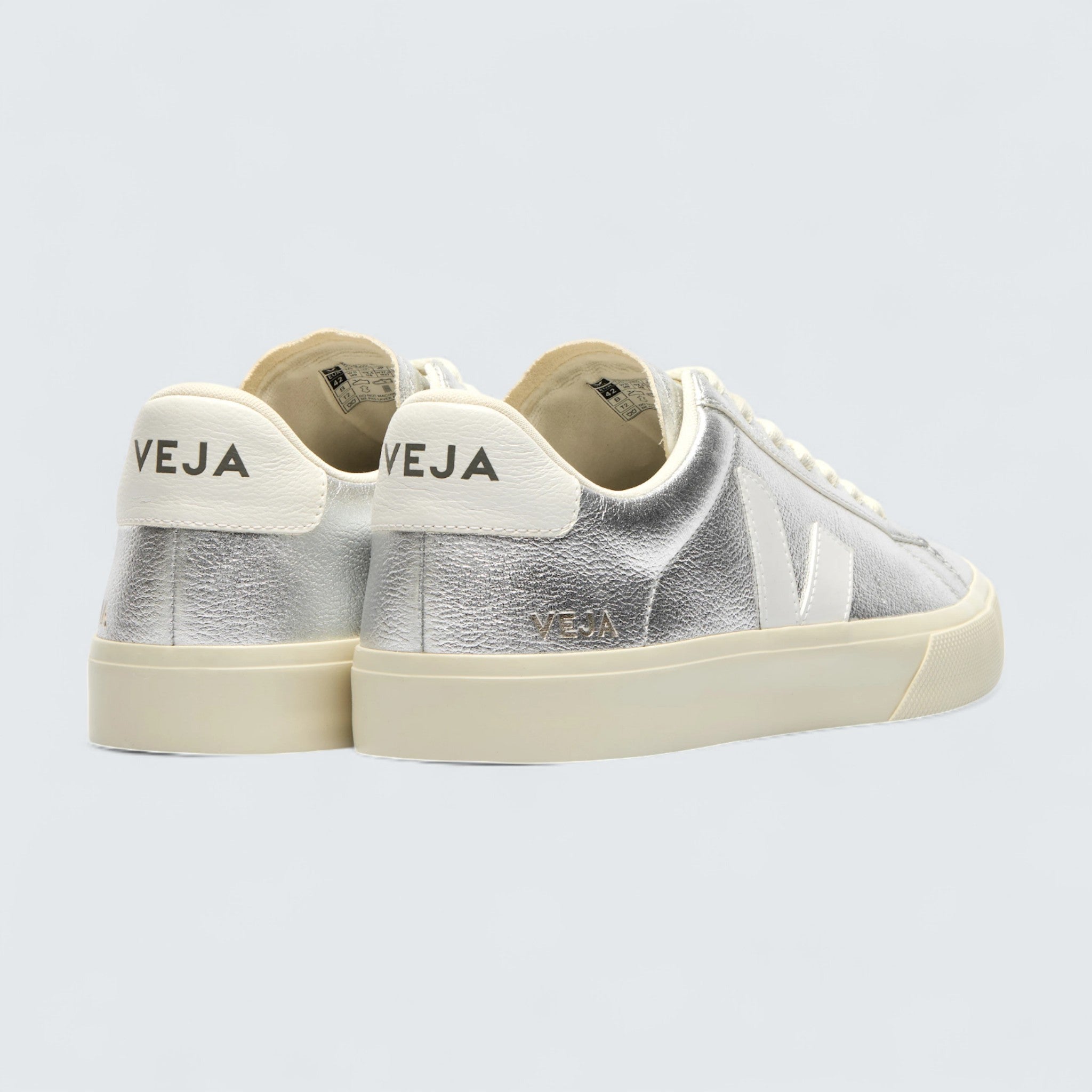 Campo Chromefree Leather 'Silver White'