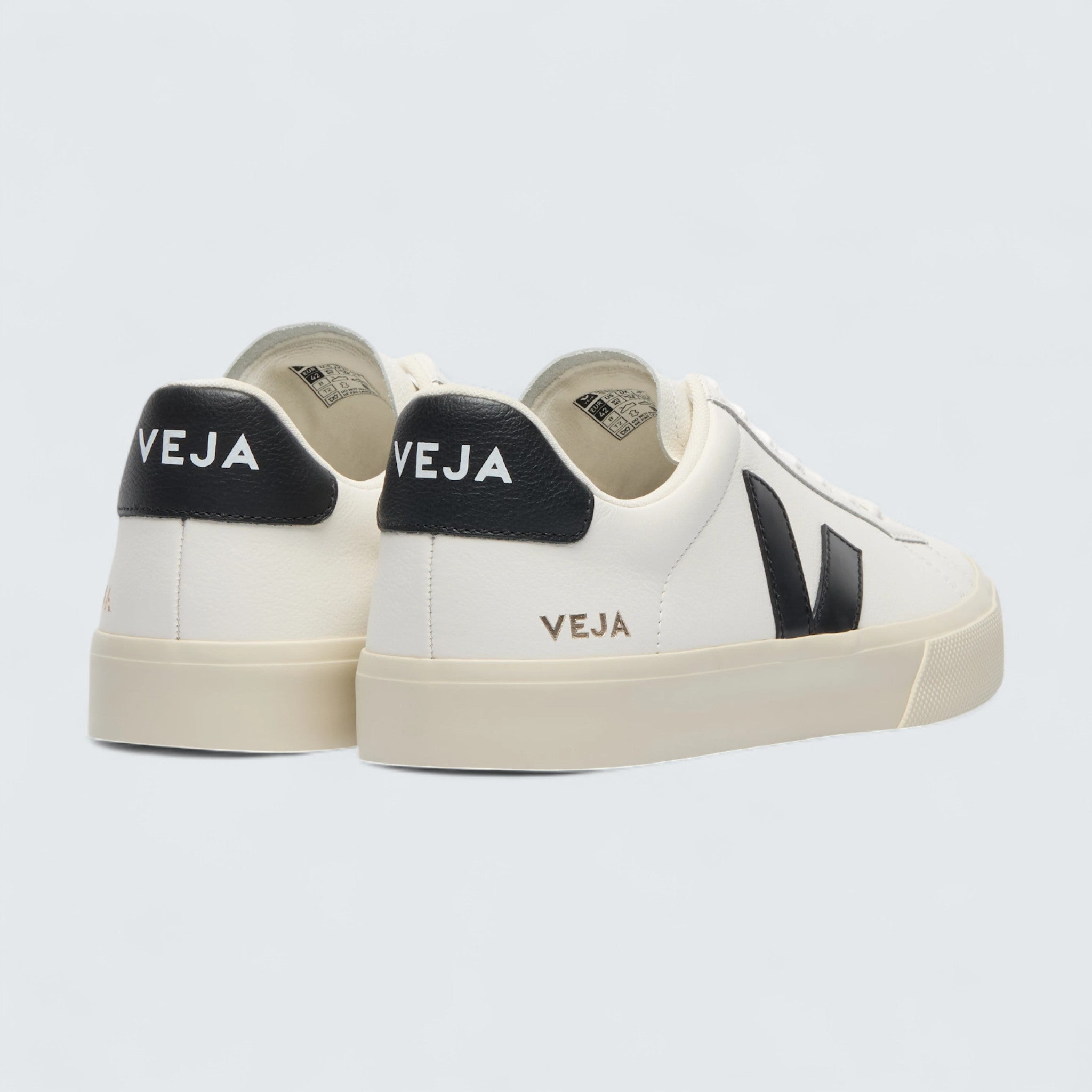 Campo Chromefree Leather 'White Black'