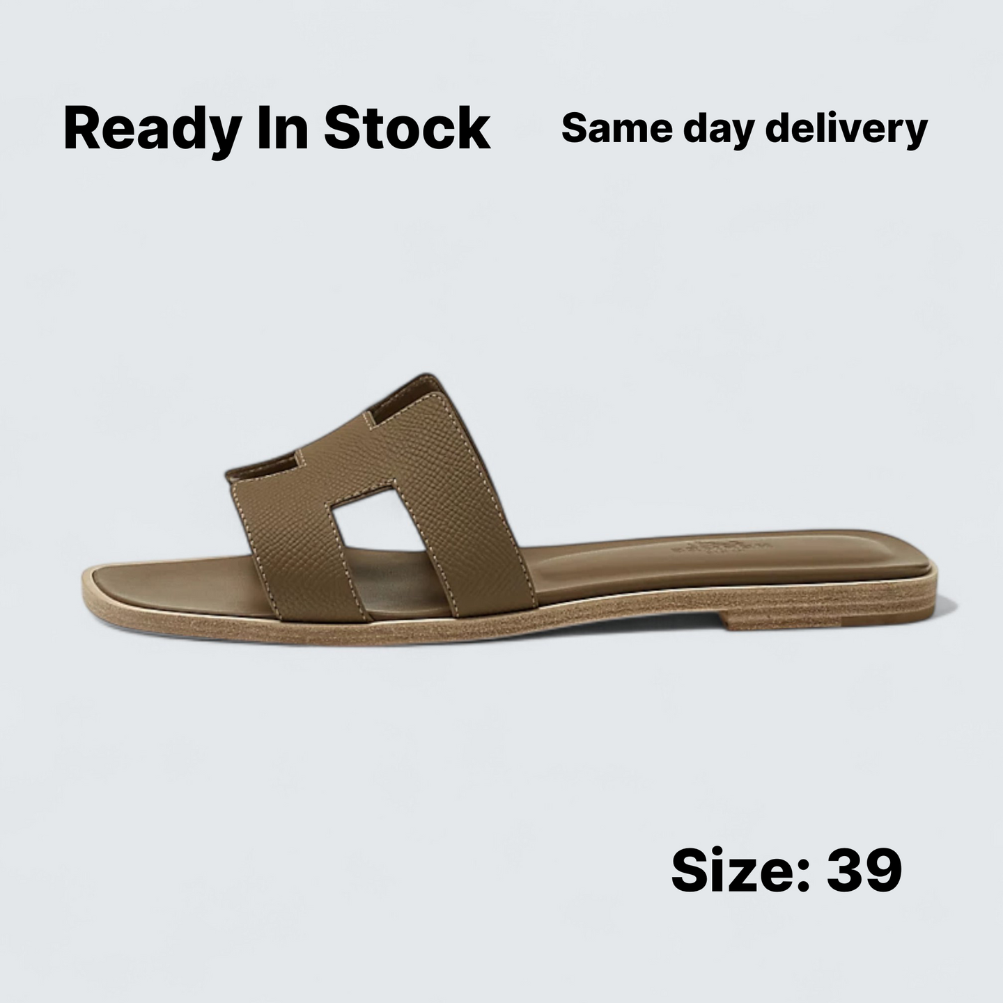 Oran Sandals 'Étoupe'