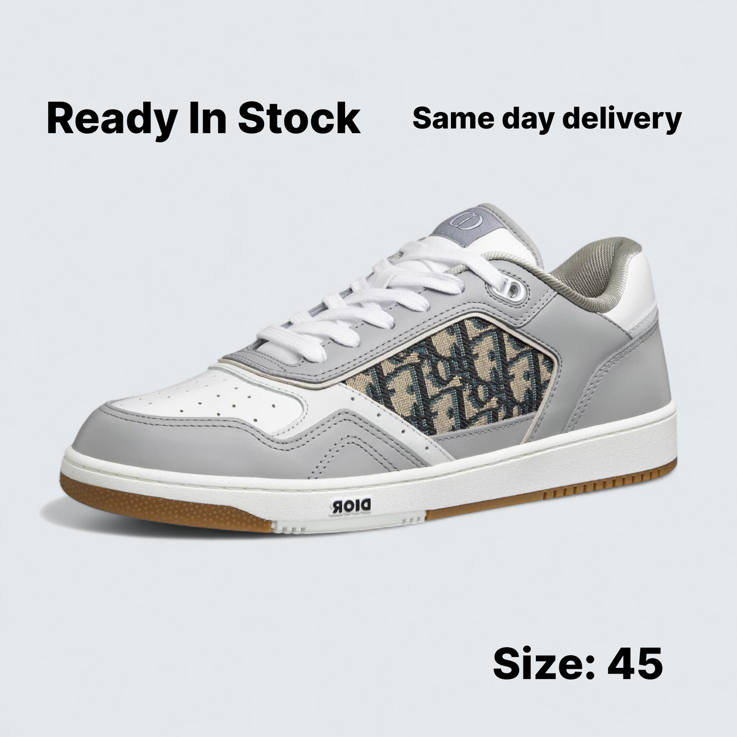B27 Uptown Low-Top Sneaker 'White/Grey'