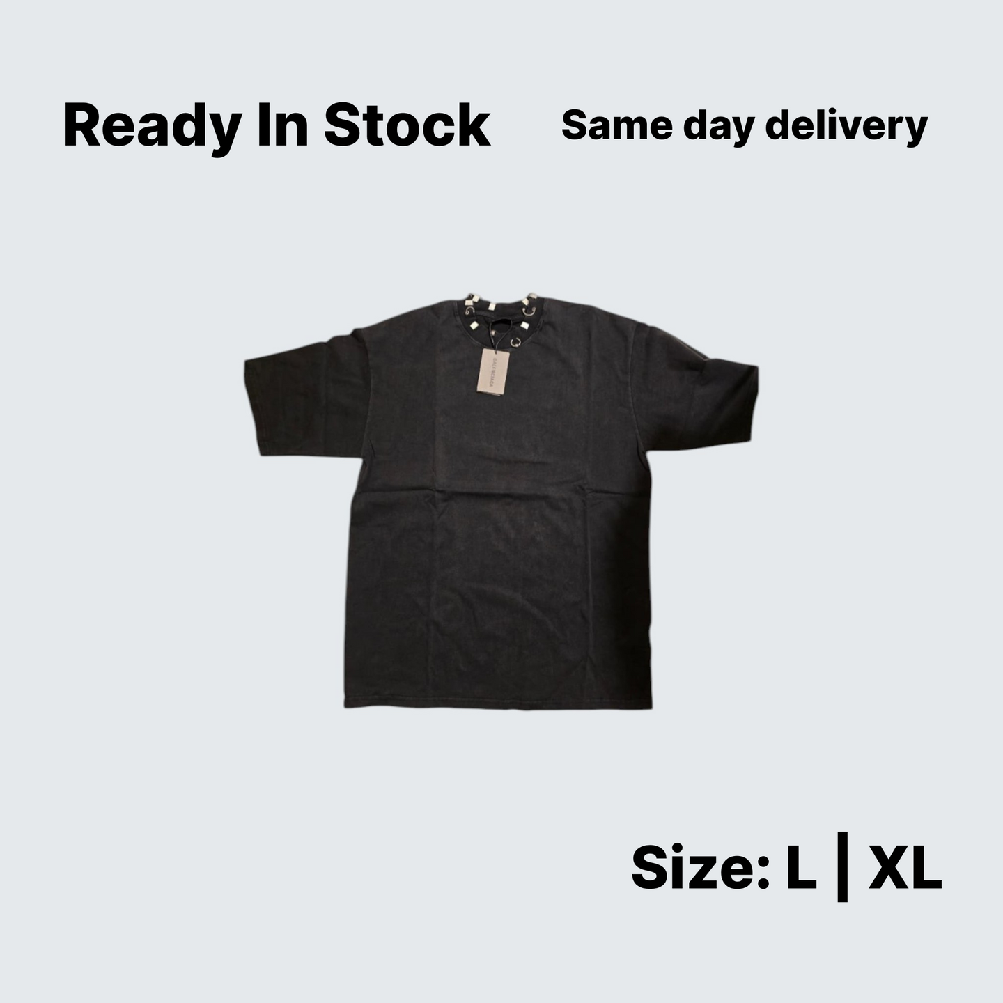 Represent Ring Detail Oversized T-Shirt