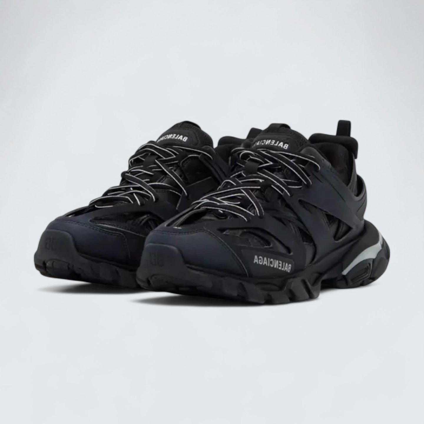 Track LED Sneaker in Black