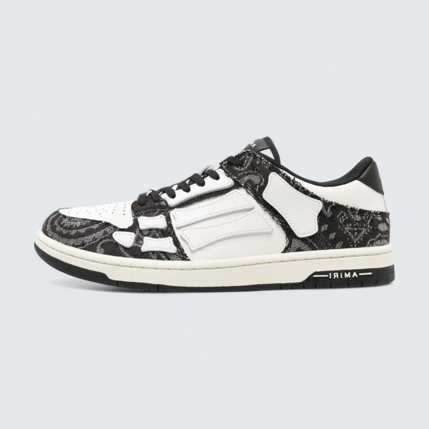 Bandana Denim sneakers 'Black/White'