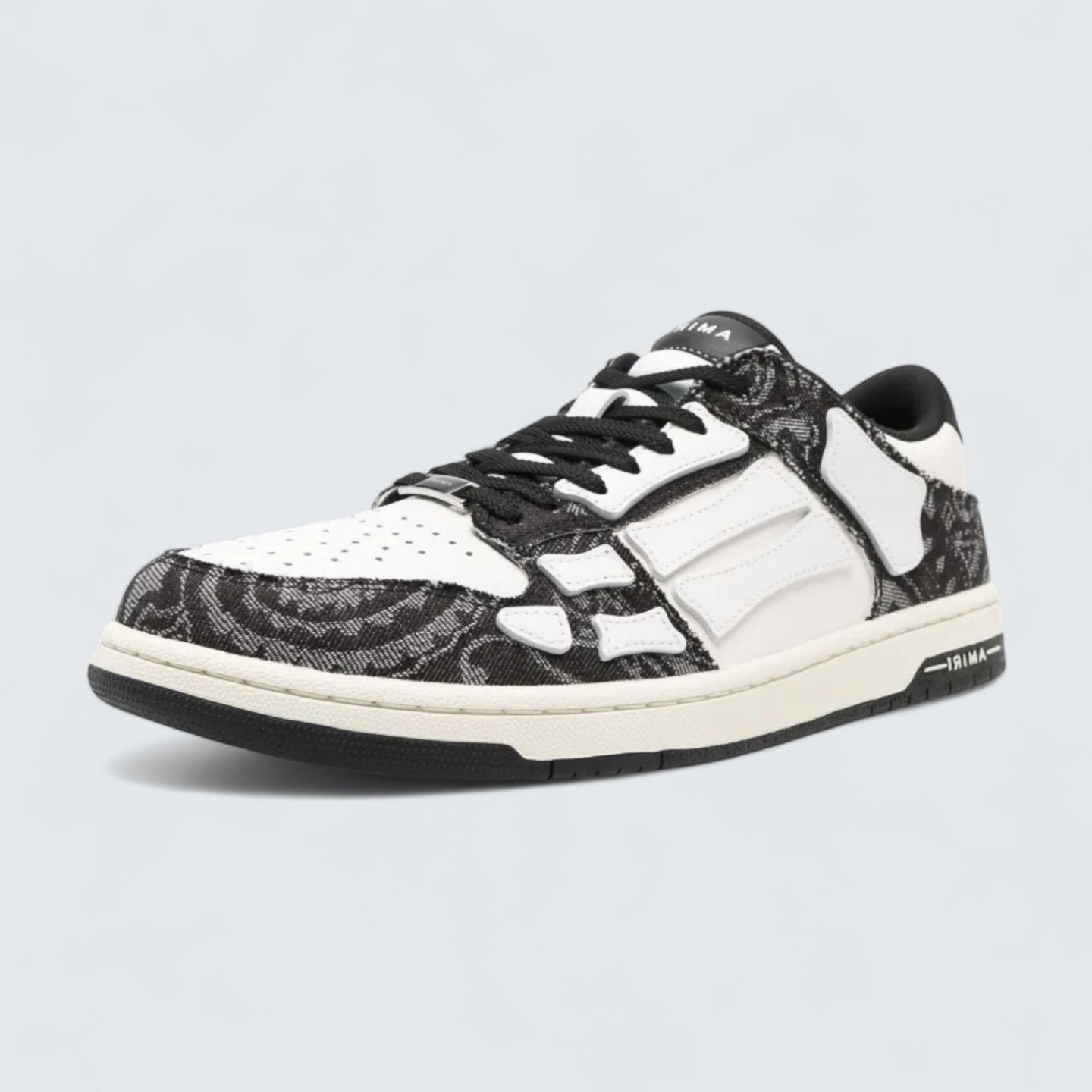 Bandana Denim sneakers 'Black/White'