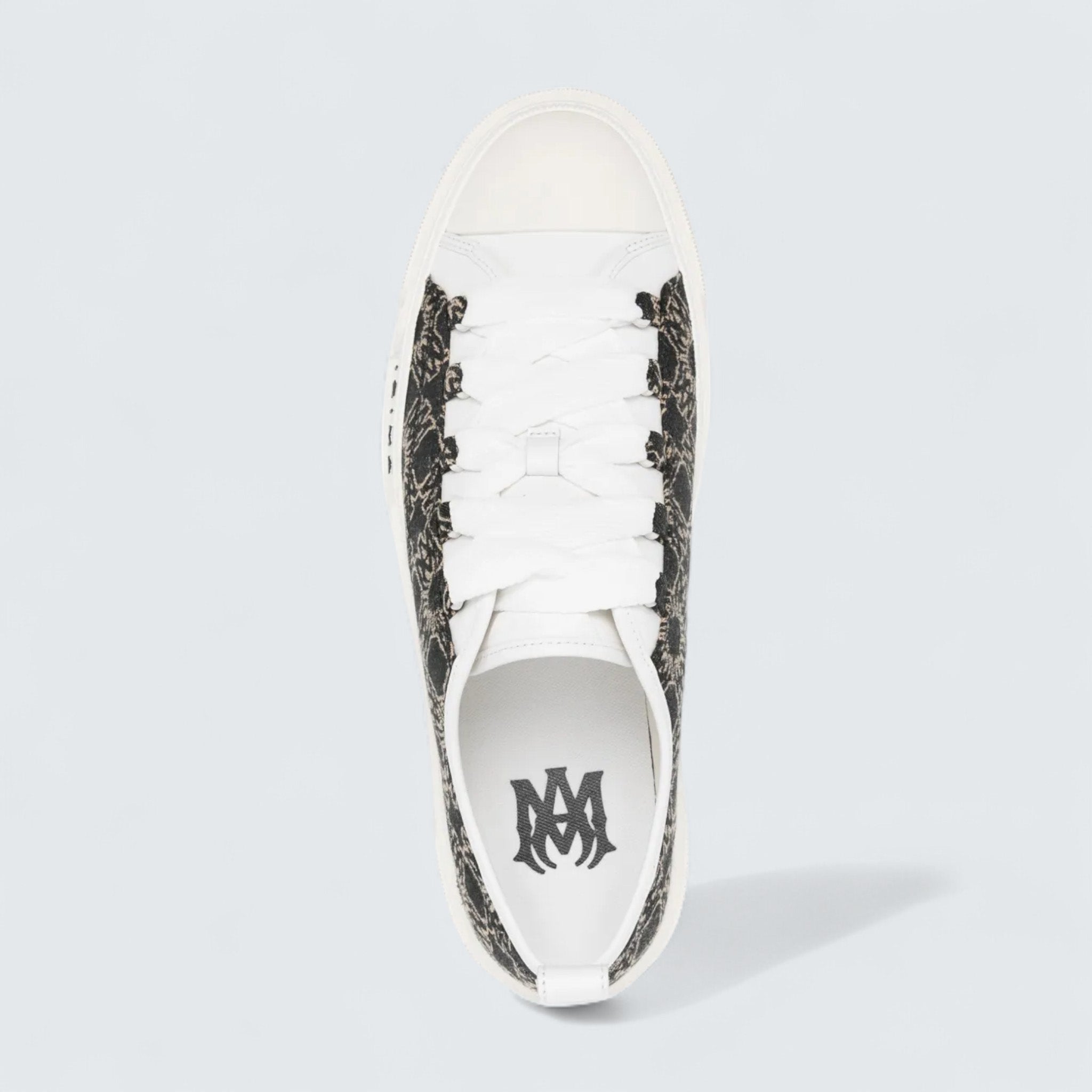 MA Quad Jacquard Court Sneakers Black/Brown