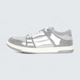 Crystal Skel Top Low 'Grey/White'