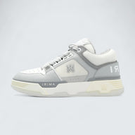 MA-1 Panelled Leather 'Grey/Cool Grey/Cream White'