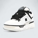 MA-1 Panelled Leather 'White/Black'