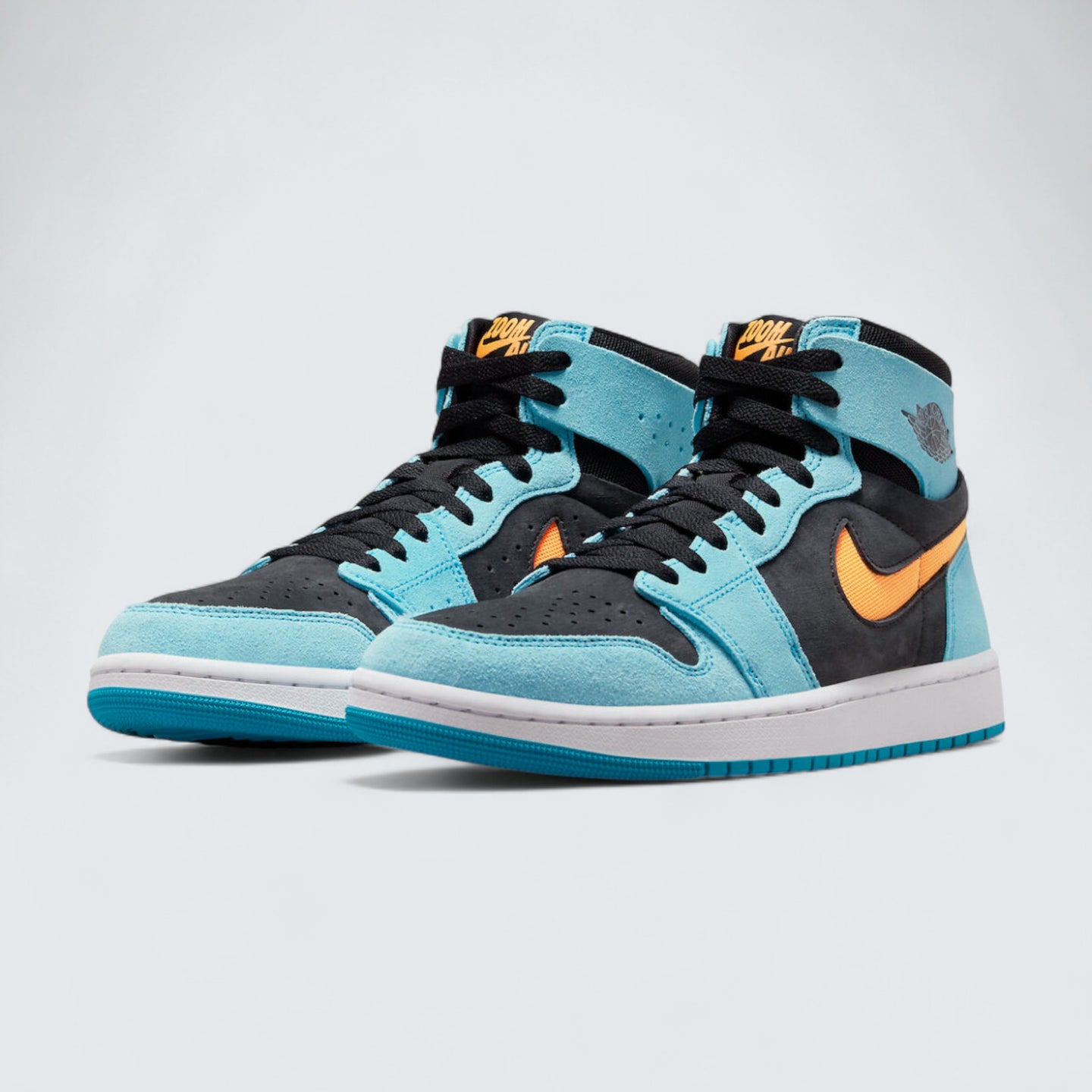Air Jordan 1 High Zoom CMFT 2 'Bleached Aqua Bright Citrus'