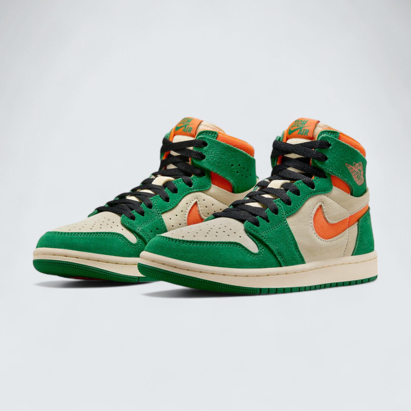 Air Jordan 1 High Zoom CMFT 2 'Pine Green Orange Blaze'