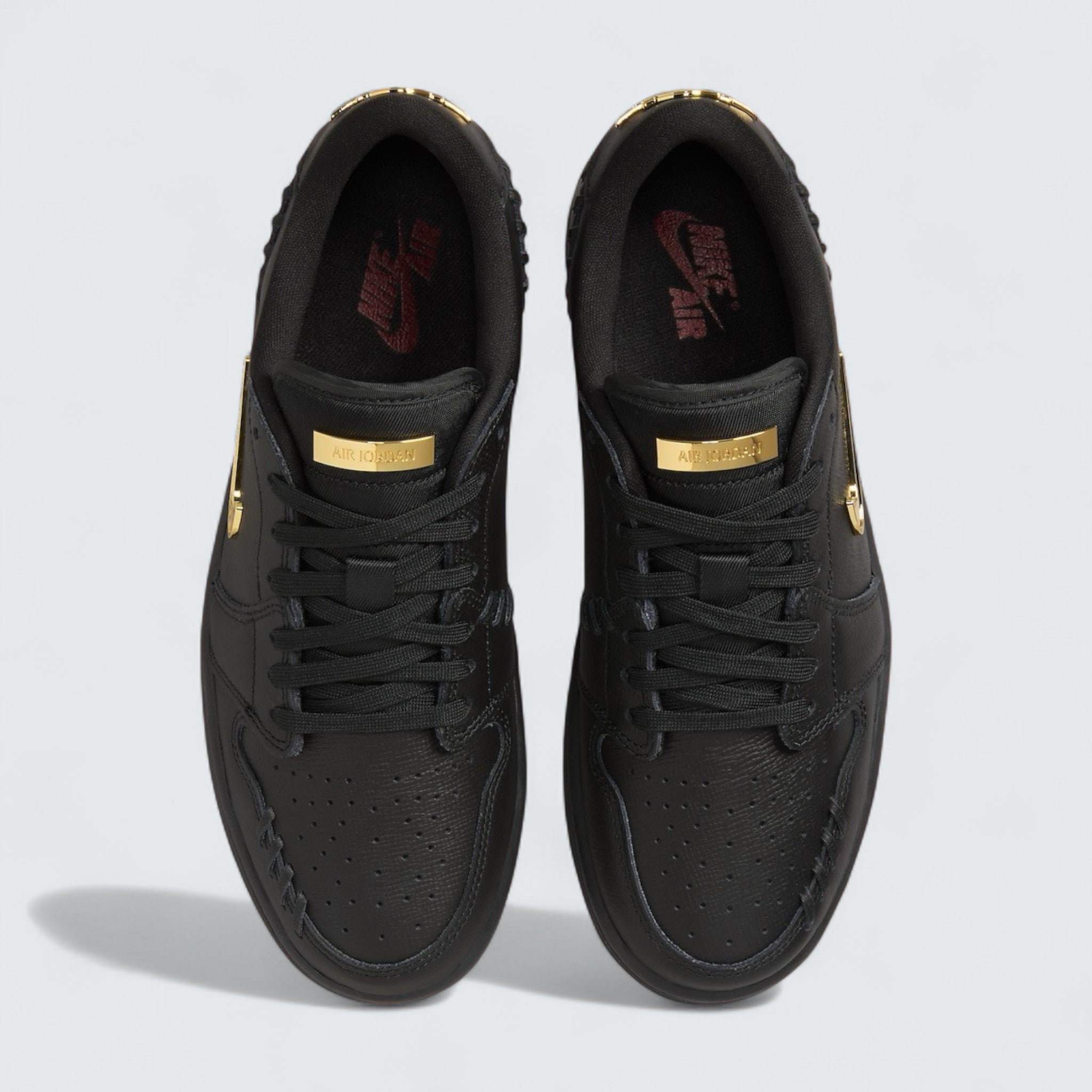 Air Jordan 1 Low Method of Make 'Black Metallic Gold'