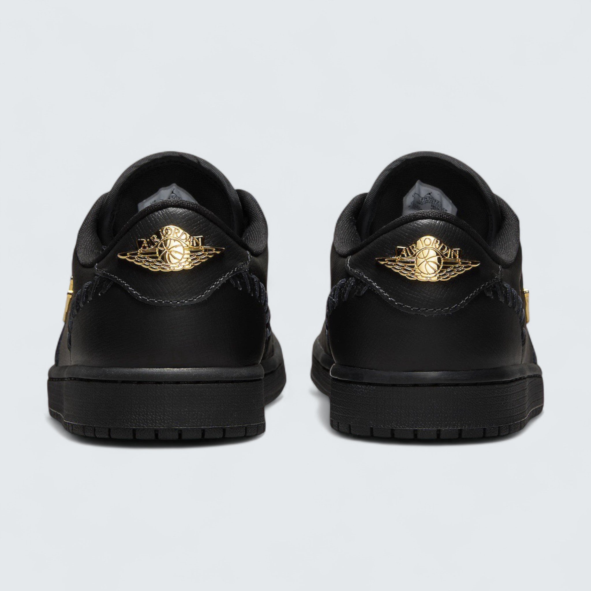Air Jordan 1 Low Method of Make 'Black Metallic Gold'
