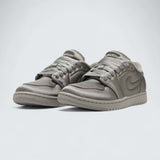 Air Jordan 1 Low Method of Make 'Satin Grey'