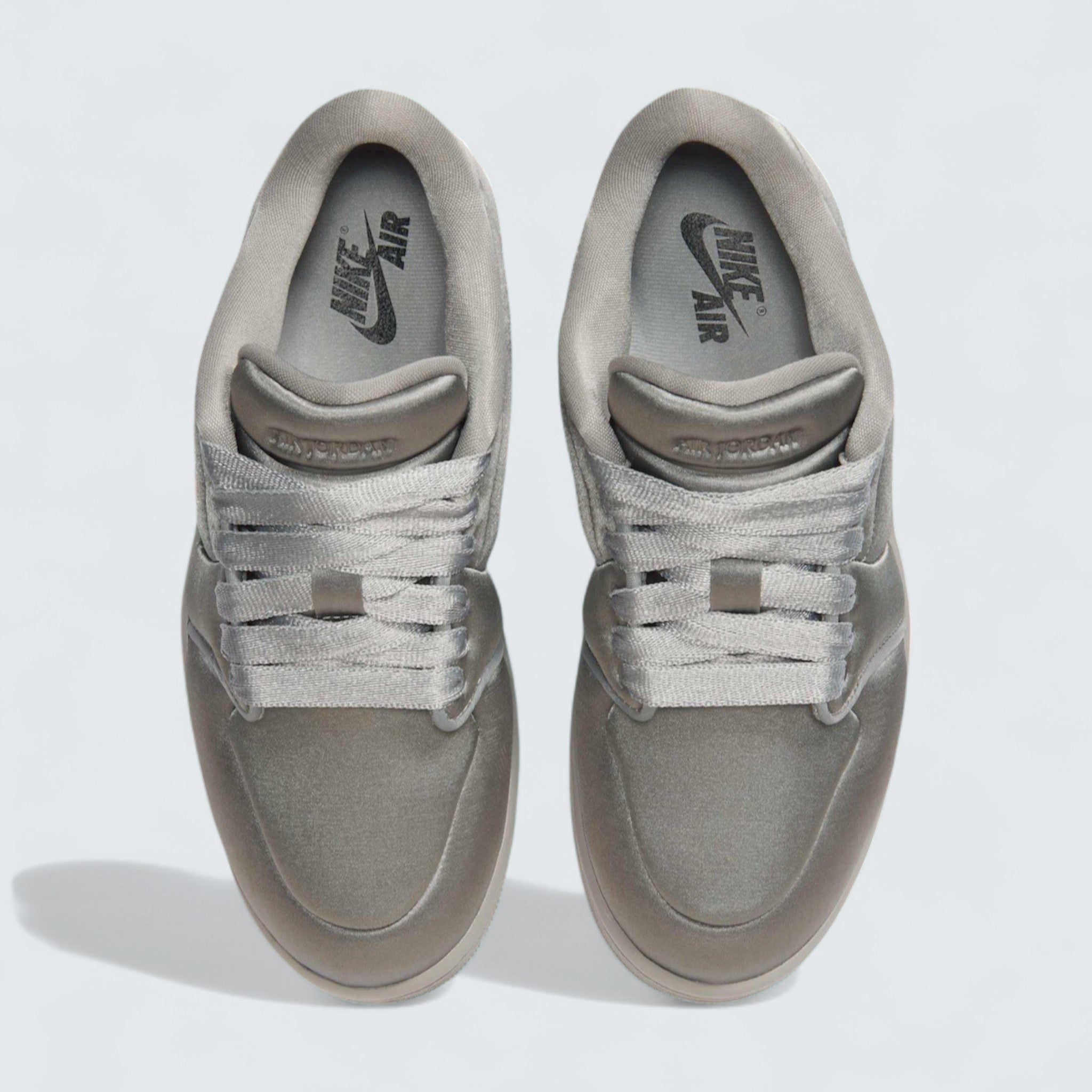 Air Jordan 1 Low Method of Make 'Satin Grey'
