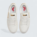 Air Jordan 1 Low Method of Make 'Sail Metallic Gold'