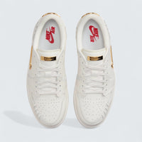 Air Jordan 1 Low Method of Make 'Sail Metallic Gold'