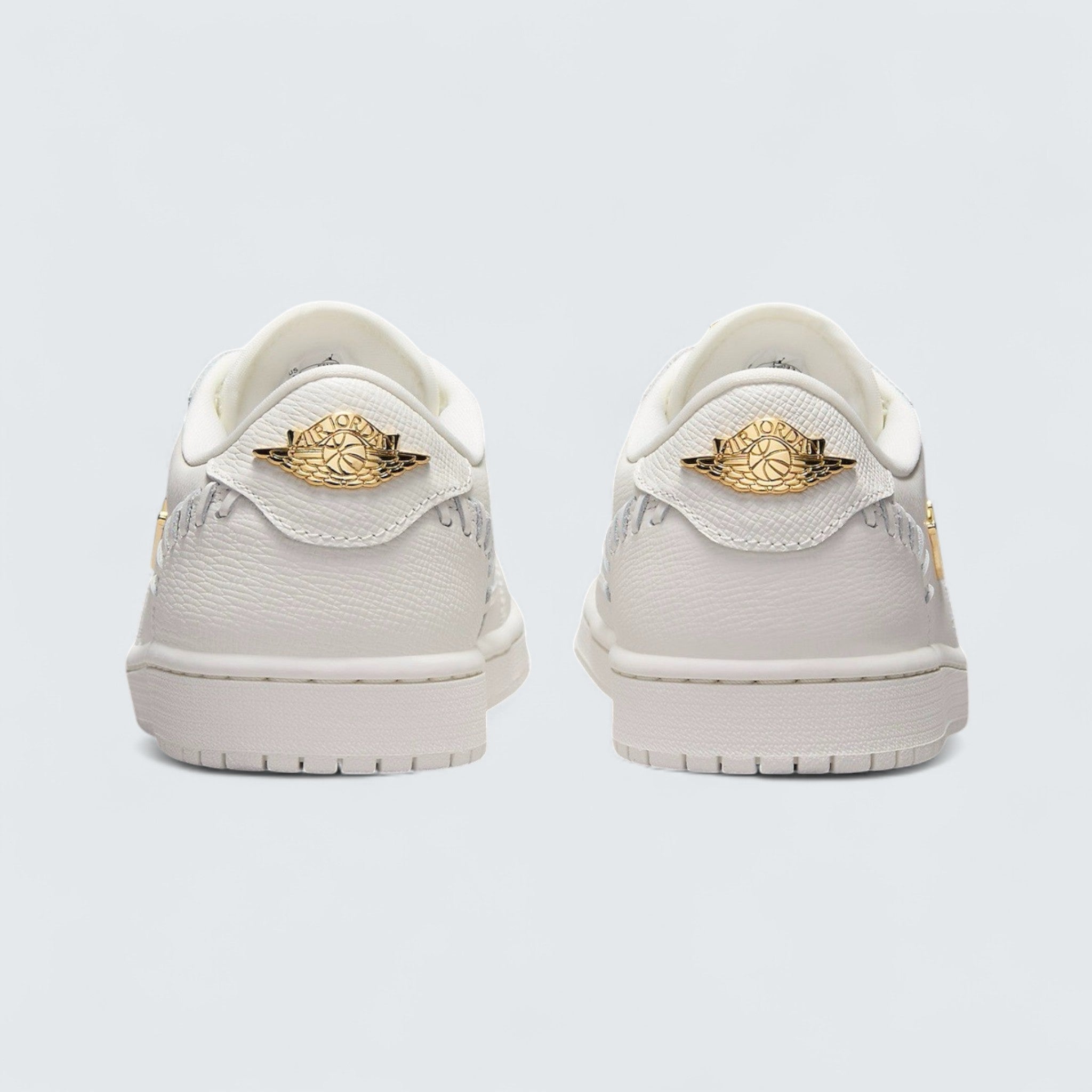 Air Jordan 1 Low Method of Make 'Sail Metallic Gold'
