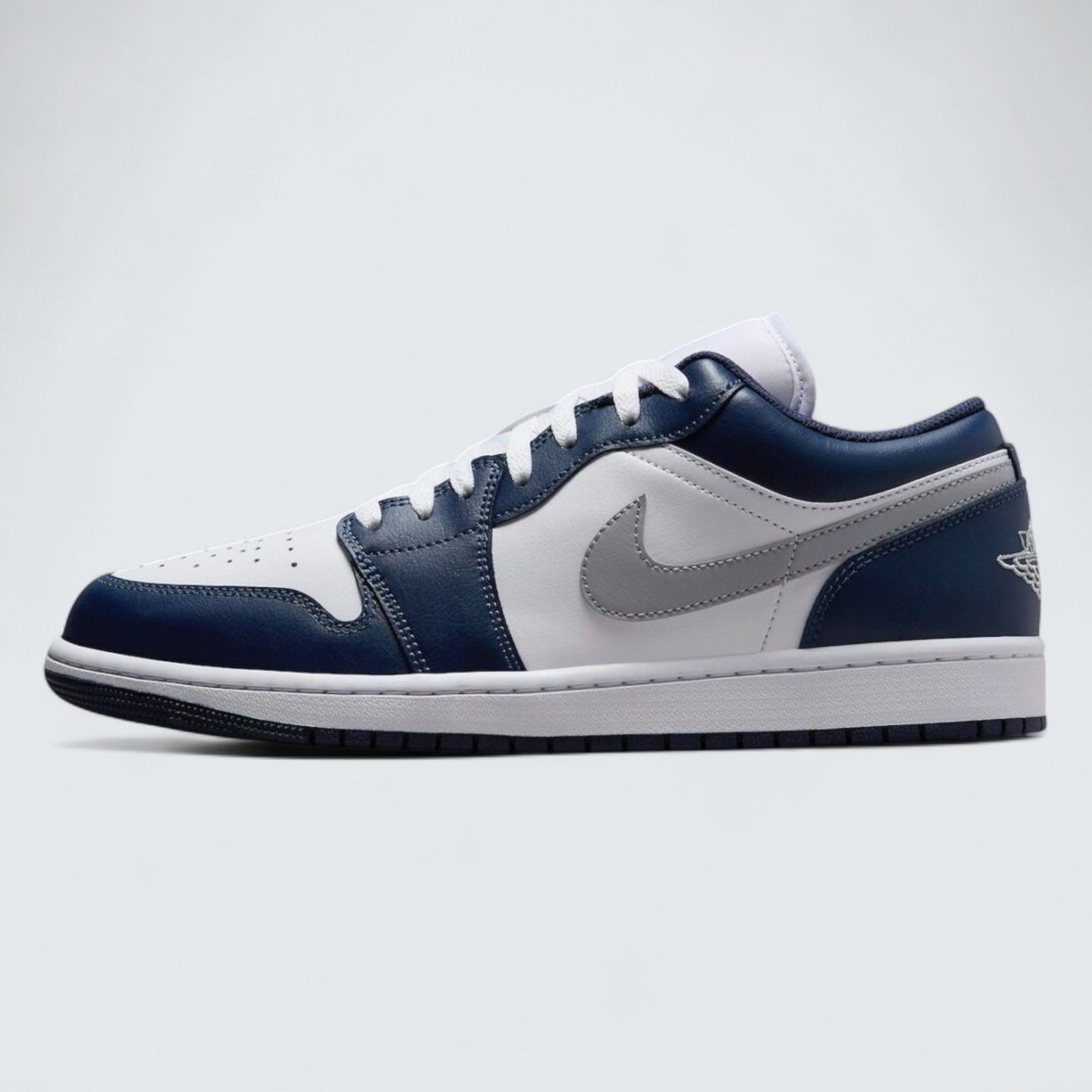 Air Jordan 1 Low 'White Wolf Grey Midnight Navy'