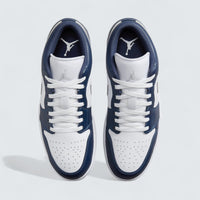 Air Jordan 1 Low 'White Wolf Grey Midnight Navy'