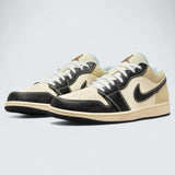 Air Jordan 1 Low SE 'Coconut Milk Black Muslin'
