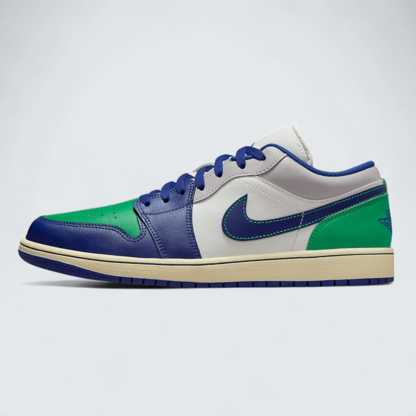Air Jordan 1 Low 'White Navy Pine Green'
