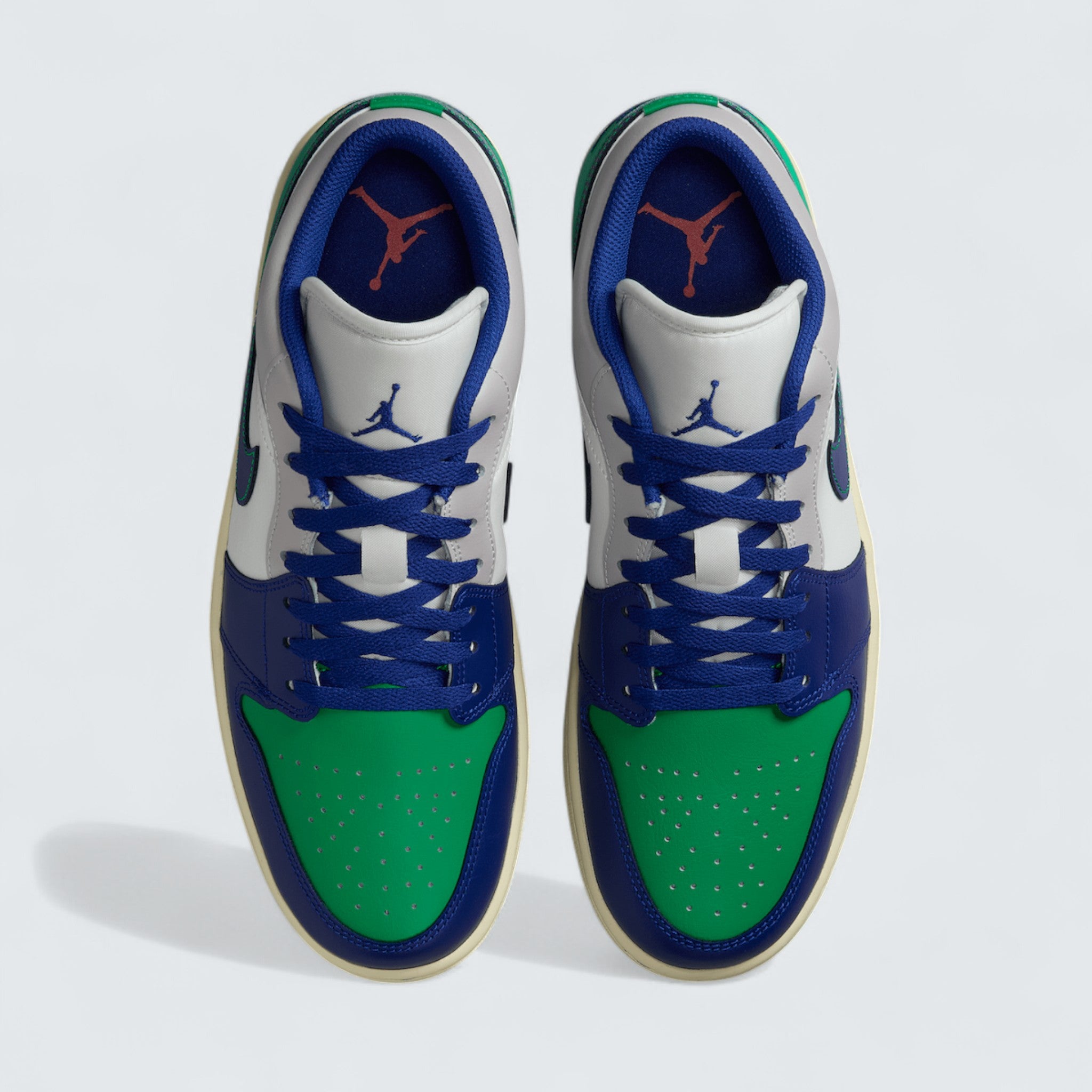 Air Jordan 1 Low 'White Navy Pine Green'