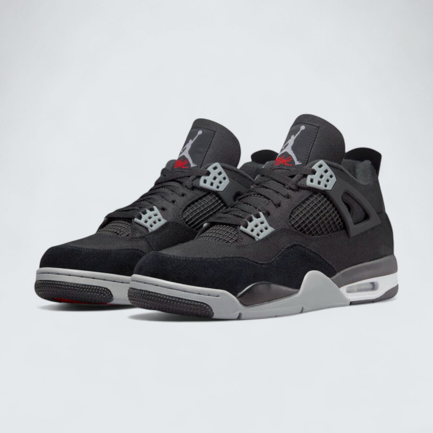Air Jordan 4 'Black Canvas'