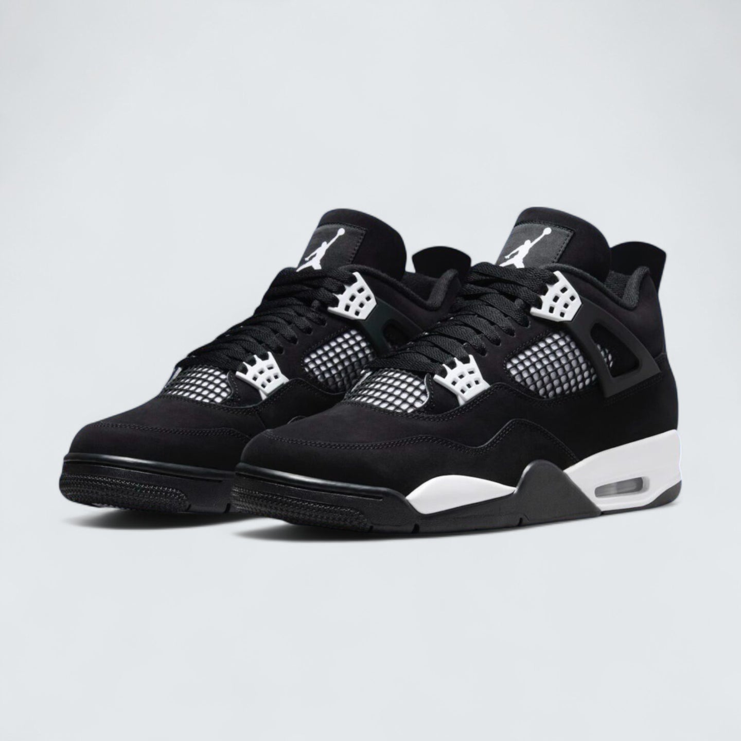 Air Jordan 4 'Black White Thunder'