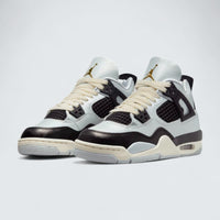 Air Jordan 4 'Pure Platinum – Metallic Gold'