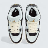Air Jordan 4 'Pure Platinum – Metallic Gold'