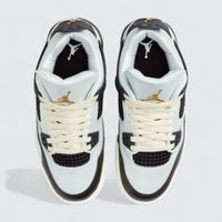 Air Jordan 4 'Pure Platinum – Metallic Gold'