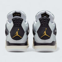 Air Jordan 4 'Pure Platinum – Metallic Gold'
