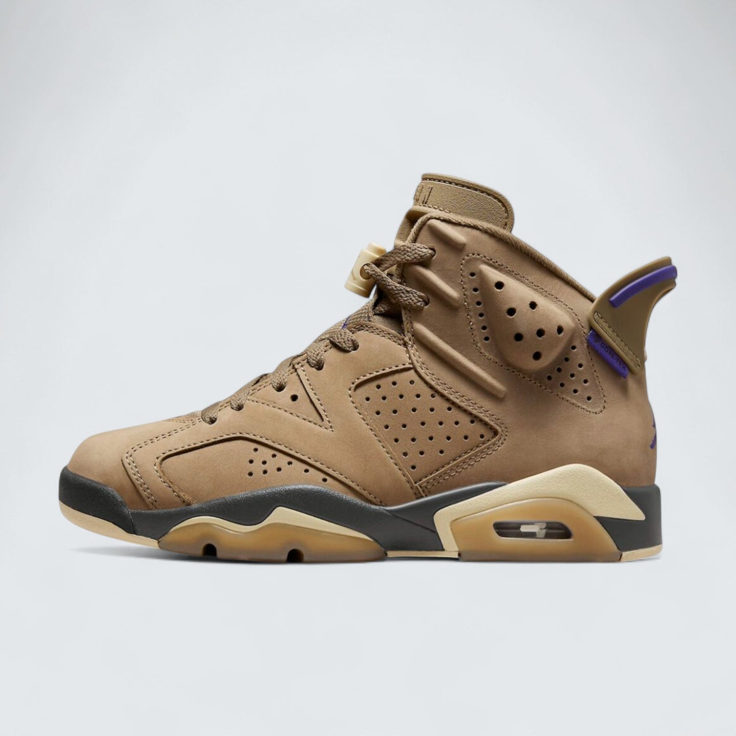 Air Jordan 6 ‘Gore‑Tex Brown Kelp’
