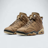 Air Jordan 6 ‘Gore‑Tex Brown Kelp’