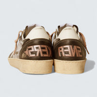 Ball Star LTD 'Black Velvet with White Leather Star and Heel Tab'