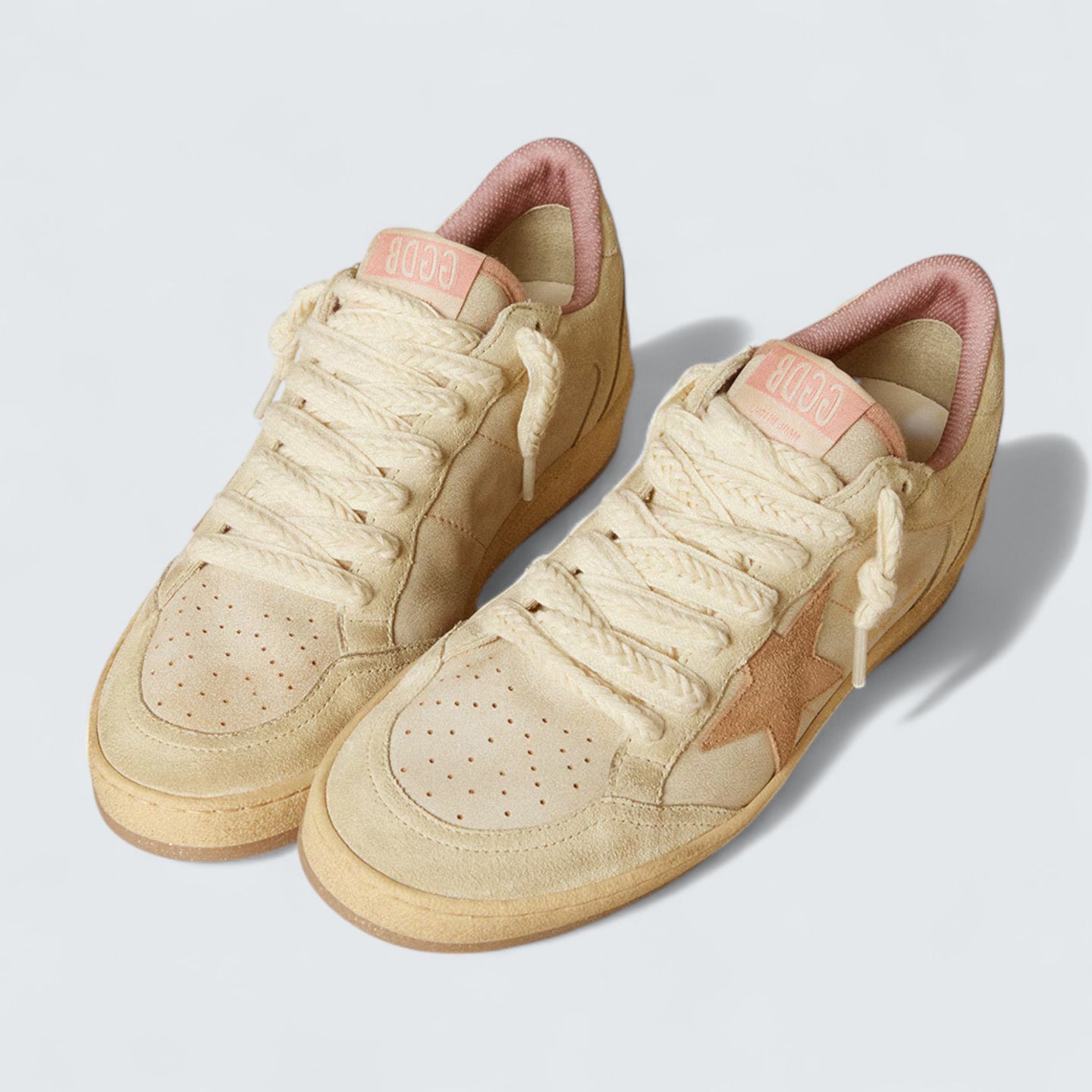 Ball Star LTD 'Leather and Suede with Suede Star and Heel Tab'