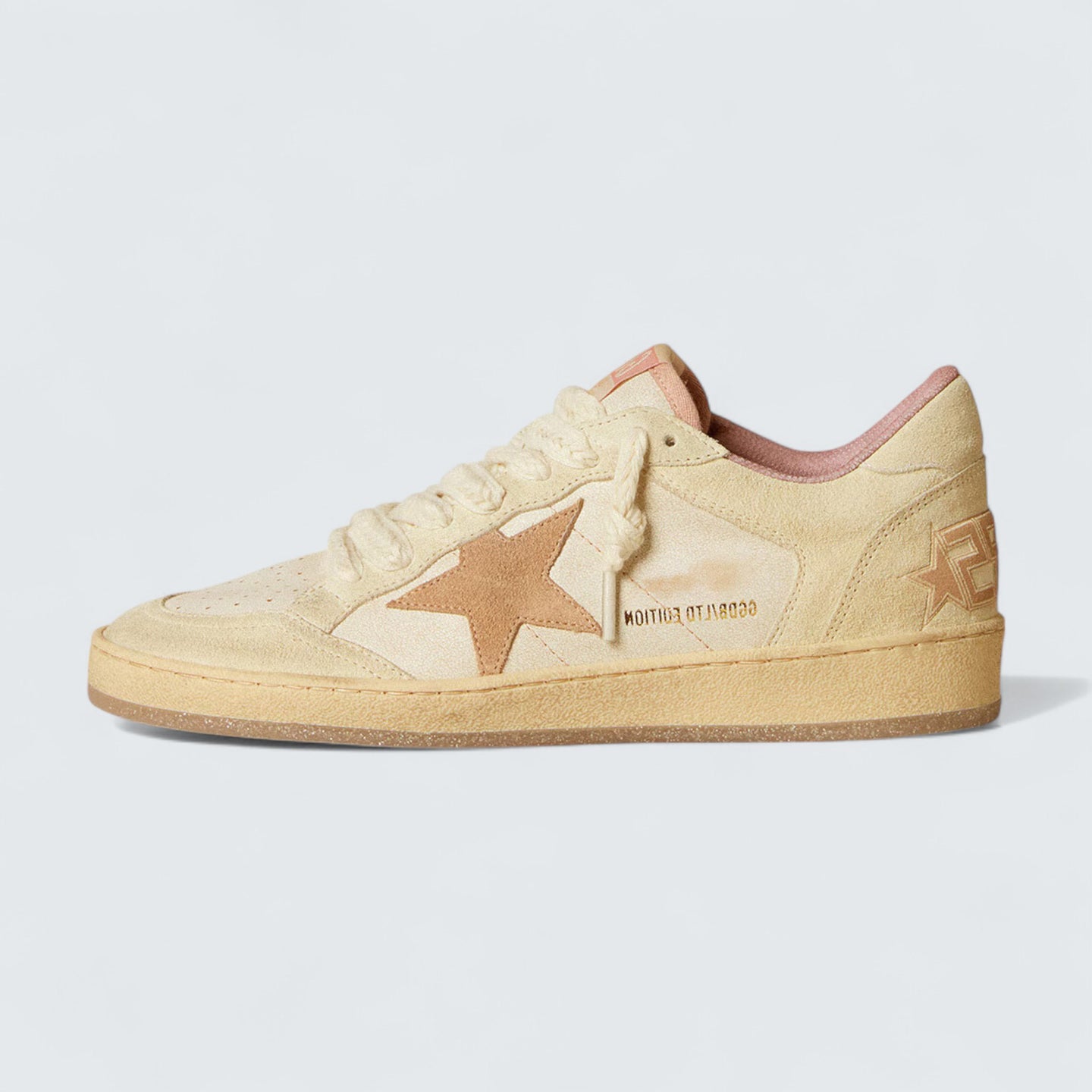 Ball Star LTD 'Leather and Suede with Suede Star and Heel Tab'
