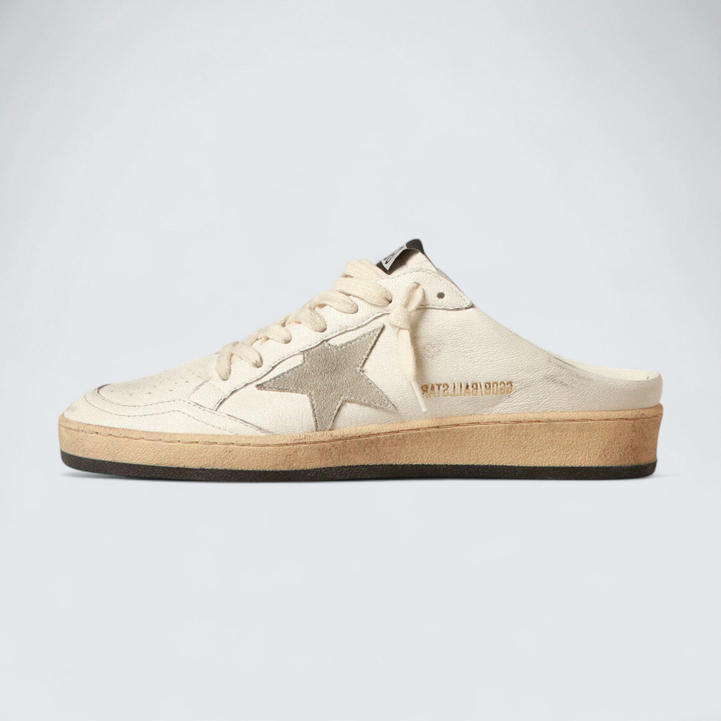 Ball Star Sabot 'Nappa Leather with Ice-Gray Suede Star'