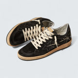 Ball Star 'Black Mesh with Black Suede Star'