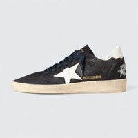 Ball Star 'Dark Blue Suede with White Leather Star and Heel Tab'
