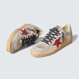 Ball Star 'Metallic Suede with Suede Star and Leather Heel Tab'