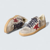 Ball Star 'Metallic Suede with Suede Star and Leather Heel Tab'