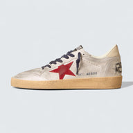 Ball Star 'Metallic Suede with Suede Star and Leather Heel Tab'