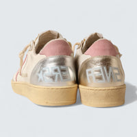 Ball Star LTD 'Nappa with Pink Suede Star and Metallic Leather Inserts'