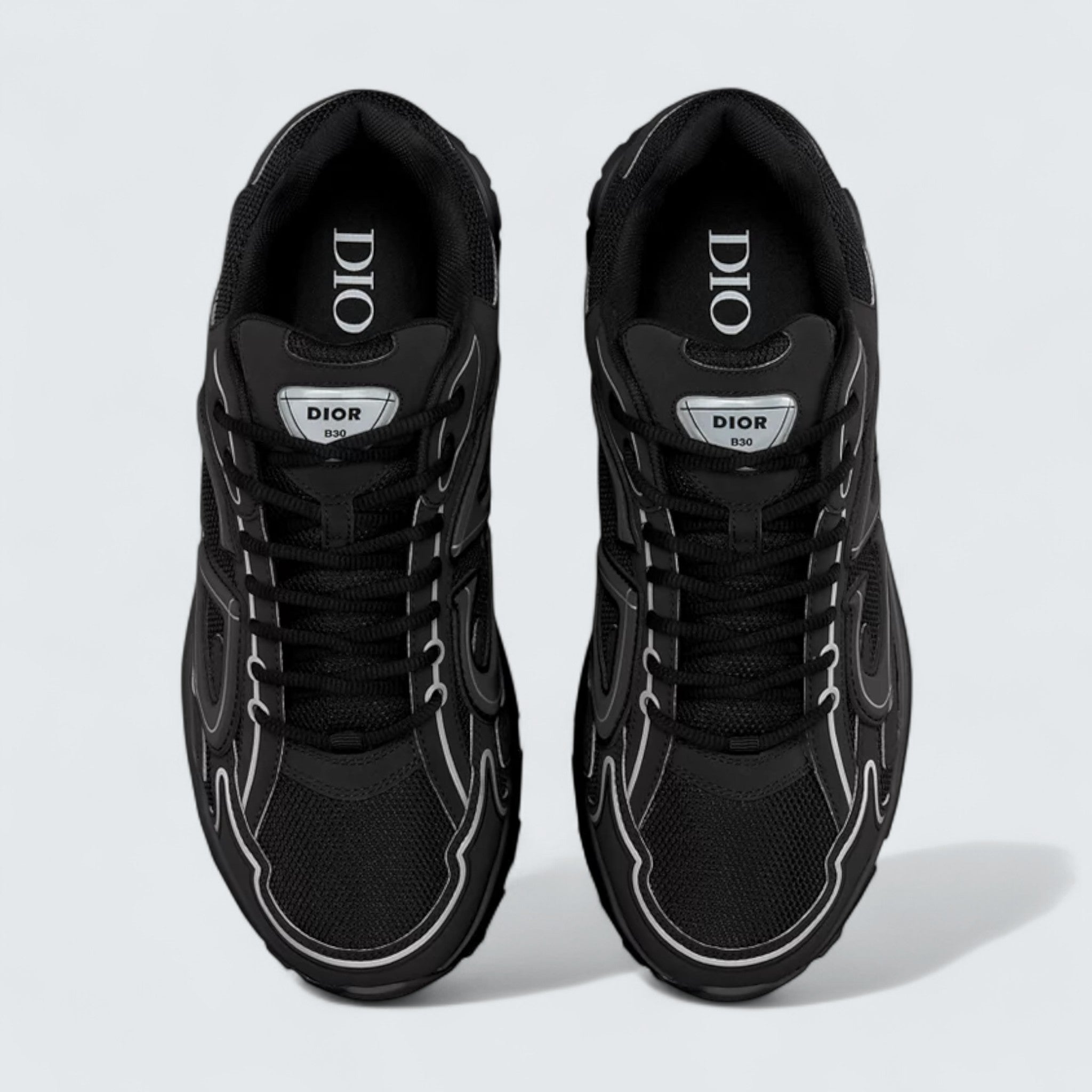 B30 Countdown Sneaker ‘Black Technical Mesh and Technical Fabric’