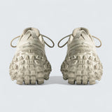 Bouncer Sneaker in Beige Mesh and Nylon